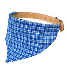  COBBYS PET Bőr nyakörv kendővel 45cm nyakörv, póráz, hám kutyáknak