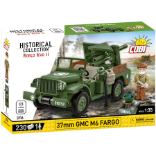 Cobi : 37 mm GMC M6 Fargo Harckocsi autópálya és játékautó