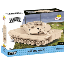 Cobi Blocks Abrams M1A2 tank modell (1:72) makett