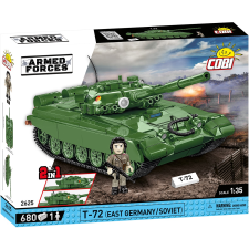 Cobi Blocks Armed Forces T-72 Tank 680 darabos építőkészlet (2625) autópálya és játékautó