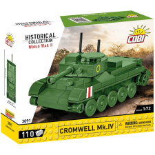 cobi II. világháború Cromwell Mk. IV tank modell barkácsolás, építés
