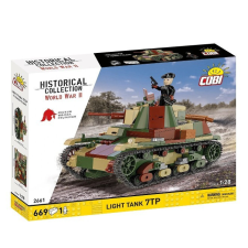 Cobi Klocki Klocki Light Tank 7TP 669 elementów barkácsolás, építés
