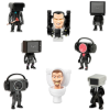 Cobi Skibidi Toilet - Display 9 psc Figurines