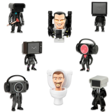 Cobi Skibidi Toilet - Display 9 psc Figurines játékfigura