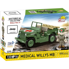 Cobi Toys COBI: Medical Willys MB jármű építőjáték (2295) barkácsolás, építés