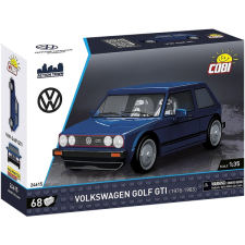 Cobi Toys COBI: Volkswagen Golf GTI kék építőjáték (24615) barkácsolás, építés