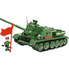 Cobi WW2 SU-100 tank autópálya és játékautó