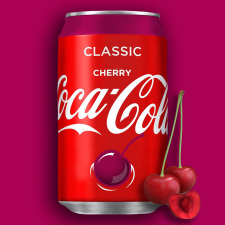 Coca cola Coca cola cherry 330ml üdítő, ásványviz, gyümölcslé