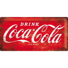  Coca Cola Red Label Fémtábla dekoráció