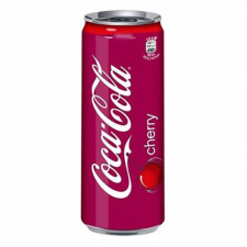 Coca-Cola Üdítőital szénsavas COCA-COLA Cherry dobozos 0,33L üdítő, ásványviz, gyümölcslé