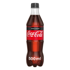 Coca-Cola üdítőital szénsavas coca-cola zero 0,5l üdítő, ásványviz, gyümölcslé