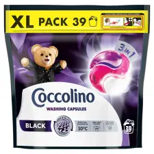 COCCOLINO Black Mosókapszula 39 mosás tisztító- és takarítószer, higiénia