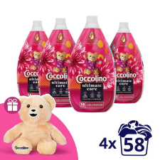 COCCOLINO Fuchsia Passion ultrakoncentrált öblítő 4x870 ml (232 mosás) tisztító- és takarítószer, higiénia