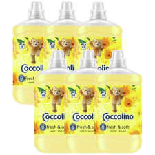 COCCOLINO Happy Yellow Öblítő koncentrátum 408 mosás 6x1700ml tisztító- és takarítószer, higiénia