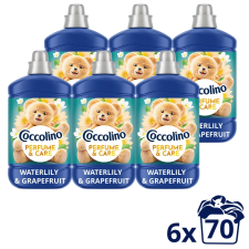 COCCOLINO Perfume &amp; Care Waterlily &amp; Grapefruit öblítő 6x1610 ml (420 mosás) tisztító- és takarítószer, higiénia