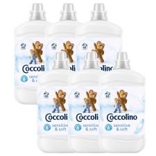 COCCOLINO Sensitive Pure Öblítő koncentrátum 476 mosás 6x1700ml tisztító- és takarítószer, higiénia