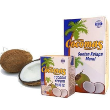 Cocomas 100%-os kókuszkrém, kókusztejszín 200 ml
