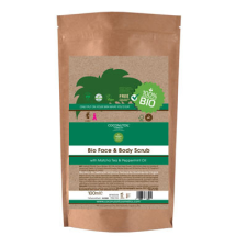  Coconutoil cosmetics bio arc és testradír matcha-borsmenta 100 ml testradír