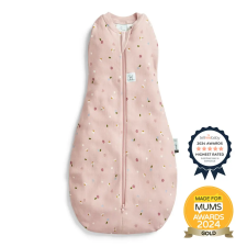 Cocoon ERGOPOUCH 2 az 1-ben pólya és alvózsák Cocoon Daisies 0-3 hó, 3-6 kg, 0,2 tog hálózsák, pizsama