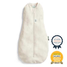 Cocoon ERGOPOUCH 2 az 1-ben pólya és alvózsák Cocoon Oatmeal Marle 3-6 hó, 6-8 kg, 0,2 tog hálózsák, pizsama