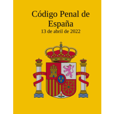  Código Penal de España – DGR Law Books idegen nyelvű könyv