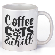 Coffee cats and chill - Kávés Bögre bögrék, csészék