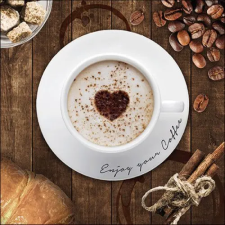  Coffee Time papírszalvéta 33x33cm, 20db-os konyhai eszköz