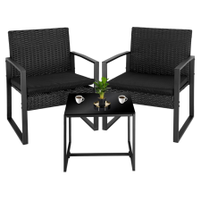  COFFI Kerti Bútor Garnitúra: ASZTAL + 2 SZÉK kerti bútor