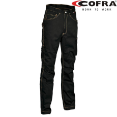 COFRA Drill Derekas Munkásnadrág Fekete - 62