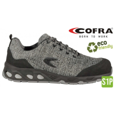COFRA Ecological-Reconverted-Reused S1P Környezetbarát Munkacipő Szürke - 36