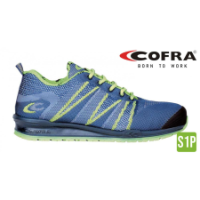 COFRA Fluent S1P Szellőző Munkavédelmi Sportcipő Kék - 46 munkavédelmi cipő