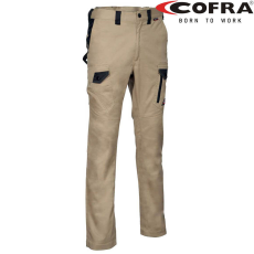 COFRA Jember Sztreccs Munkásnadrág Khaki - 54
