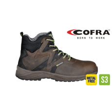 COFRA Pushpress Brown S3 Src Adaptív Talpú Munkavédelmi Bakancs