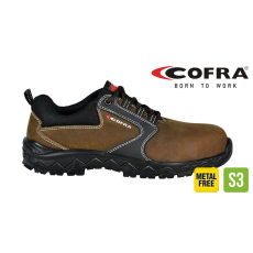 COFRA Squat Brown S3 Src Munkavédelmi Cipő - 43
