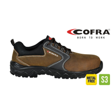 COFRA Squat Brown S3 Src Munkavédelmi Cipő - 45 munkavédelmi cipő