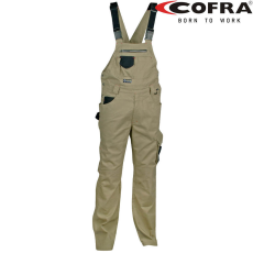 COFRA Steel Kantáros Nadrág Khaki/Fekete - 46