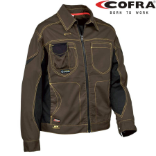 COFRA Stone Munkáskabát Barna/Fekete - 50 munkaruha