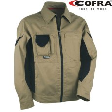 COFRA Stone Munkáskabát Khaki/Fekete