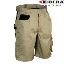 COFRA Tile Munkás Rövidnadrág Khaki/Fekete - 64 munkaruha