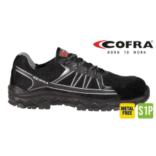 COFRA Trapezius Black S1 P Src Fekete Munkavédelmi Cipő - 39 munkavédelmi cipő
