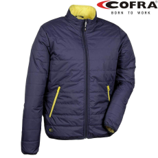 COFRA Turin Bélelt Munkás Dzseki Sötétkék/Borostyán - 3XL