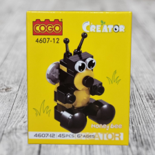 Cogo Cogo állatos építőkocka - Méhecske playmobil