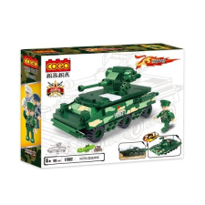 Cogo - Harckocsi építőjáték készlet barkácsolás, építés