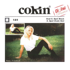 Cokin ovális spot effekt színszűrő fekete - Oval C.Spot Black - X141 objektív szűrő