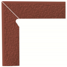  COKÓŁ SCHODOWY DWUELEMENTOWY STRUKTURALNY LEWY ROSA  Natural Rosa Duro 30x8,1x1,1 csempe