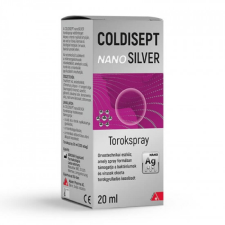  COLDISEPT NANOSILVER TOROKSPRAY 20ML vitamin és táplálékkiegészítő