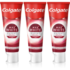 Colgate Max White Expert Original fehérítő fogkrém 3x75 ml fogkrém