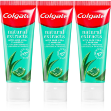 Colgate Naturals Aloe Vera természetes fogkrém 3x75 ml fogkrém