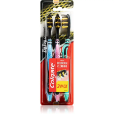 Colgate Zig Zag Charcoal medium fogkefék 3 db fogkefe