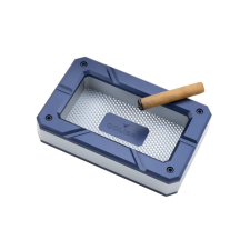 Colibri Rally szivar hamutartó - kék, ezüst színű hamutartó